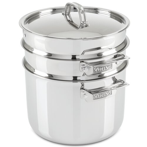 Viking 3-Ply Stainless Steel 8-Quart Multi Pot